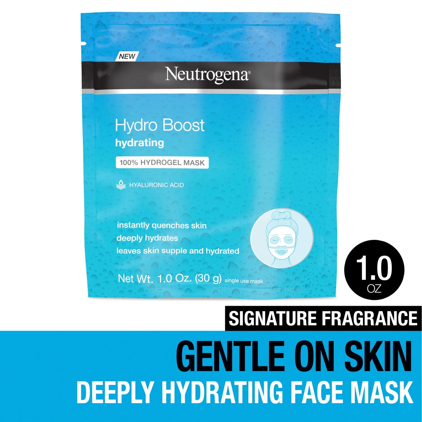 Moisturizing Hydro Boost Hydrating Face Mask, 1 Oz