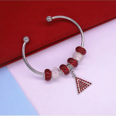 Delta Sigma Theta Open Cuff Bangles