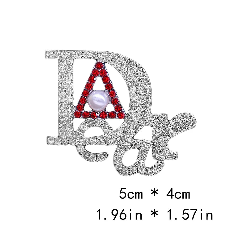 'Dear' Delta Sigma Theta Brooch Pin