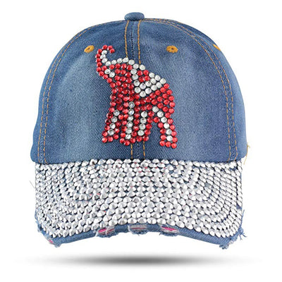 Delta Sigma Theta Rhinestone Baseball Caps