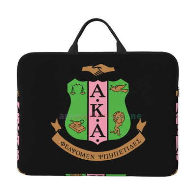 AKA Sorority Laptop Bag Computer Bag Office Business Travel 14 Inch Water Resistant Large Laptop Case