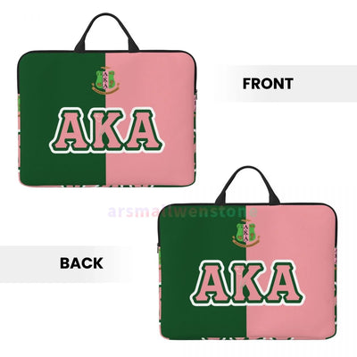 AKA Sorority Laptop Bag Computer Bag Office Business Travel 14 Inch Water Resistant Large Laptop Case