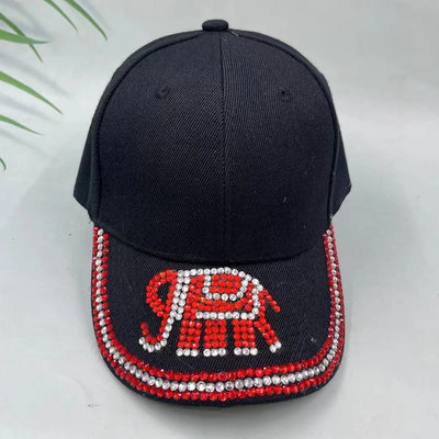 Delta Sigma Theta Rhinestone Baseball Caps