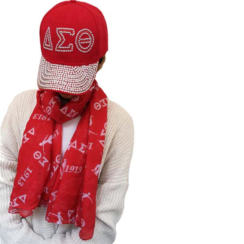 Delta Sigma Theta Print Scarves