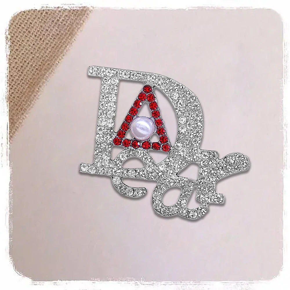 'Dear' Delta Sigma Theta Brooch Pin