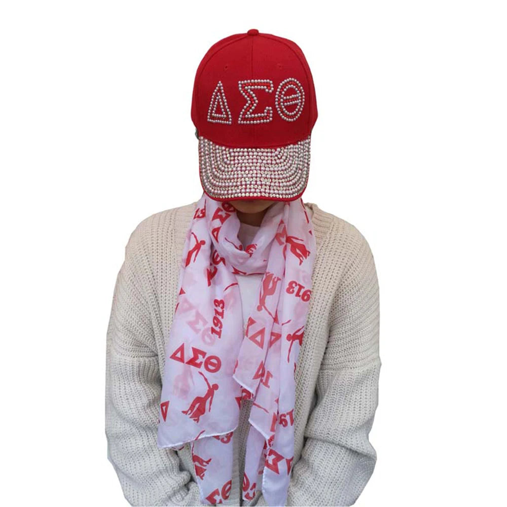 Delta Sigma Theta Print Scarves